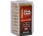 22 Winchester Magnum Rimfire (WMR) 30 Grain V-Max