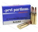 Prvi Partizan Ammunition 9.3x62mm Mauser 285 Grain Soft Point Box of 20