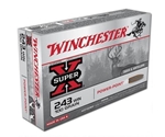 Winchester Super-X Ammunition 243 Winchester 100 Grain Power-Point Box of 20