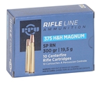 Prvi Partizan Ammunition 375 H&H Magnum 300 Grain Round Nose Soft Point Box of 20