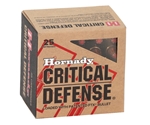 Hornady Critical Defense Handgun Ammunition 38 Special 110 Grain Flex Tip Expanding Box of 25 Rounds