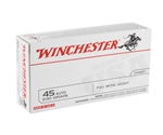 Winchester Ammunition 45 ACP 230 Grain Full Metal Jacket Value Pack 100 Rounds
