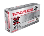Winchester Super-X Ammunition 40 S&W 155 Grain Silvertip Hollow Point Box of 50