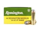 Remington Express Ammunition 44 Remington Magnum 240 Grain Soft Point Box of 25
