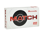 Hornady Custom Rifle Ammunition 338 Lapua Magnum 250 Grain Boat Tail Hollow Point Light Magnum Box of 20