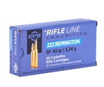 Prvi Partizan Ammunition 222 Remington 50 Grain Soft Point Box of 20