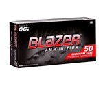 CCI Blazer Ammunition 40 S&W 165 Grain Total Metal Jacket Box of 50