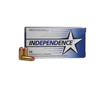 Independence Handgun Ammunition 40 S&W 180 Grain Full Metal Jacket Box of 50 Rounds