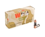 Wolf Military Classic Ammunition 9mm Luger 115 Grain Full Metal Jacket (Bi-Metal) Steel Case Berdan Primed Box of 50
