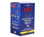CCI Quik-Shok Rimfire Ammunition 22 Long Rifle Subsonic 40 Grain