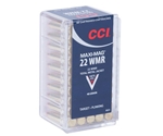 CCI Maxi-Mag Ammunition 22 Winchester Magnum Rimfire (WMR) 40 Grain Total Metal Jacket Box of 50