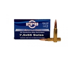 Prvi Partizan Ammunition 7.5mm Schmidt-Rubin (7.5 x 55 Swiss) 174 Grain Full Metal Jacket Box of 20