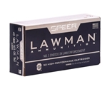 CCI Speer Lawman Ammunition 40 S&W 165 Grain Total Metal Jacket Box of 50