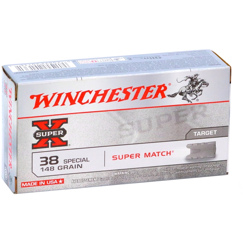 Winchester Super X Super Match Special Grain Lead Wadcutter