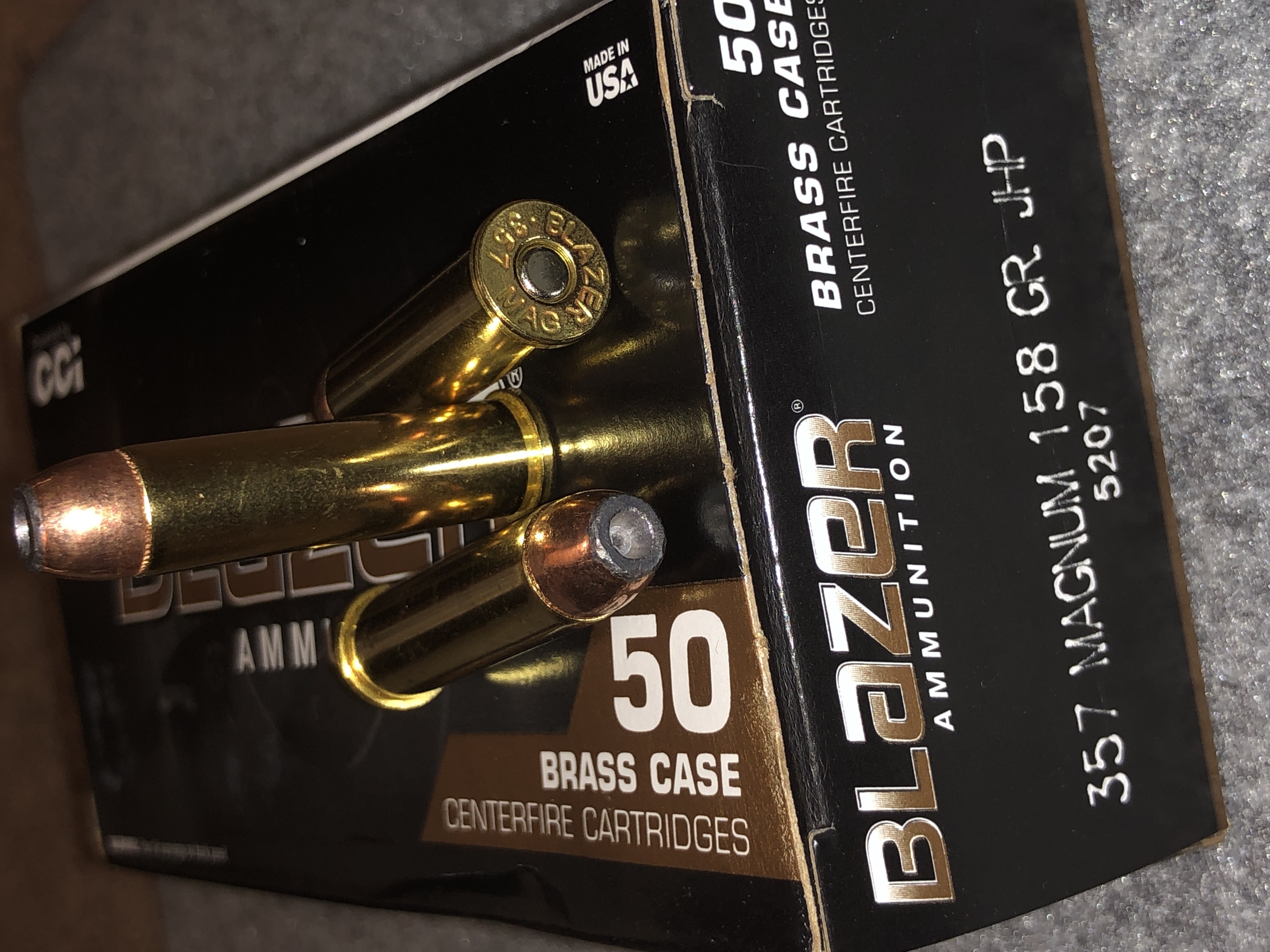 Cci Blazer Brass Magnum Ammo Grain Jhp