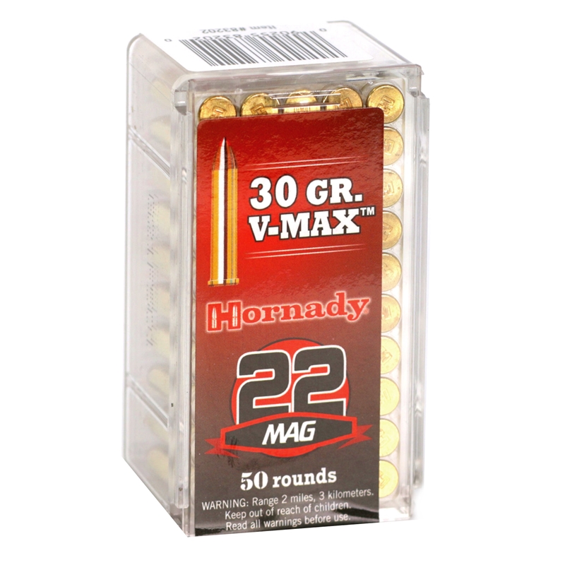 nady Varmint Express 22 WMR 30 Grain V-Max Box Of 50 Ammo