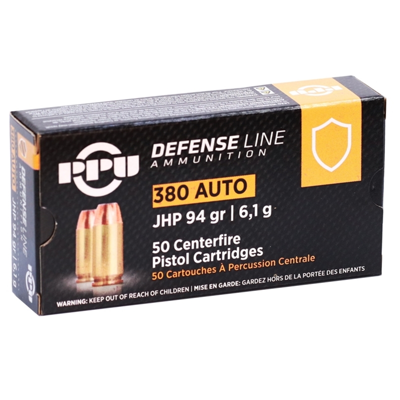 i Partizan 380 ACP Auto 94 Grain Jacketed Hollow Point Box Of 50 Ammo