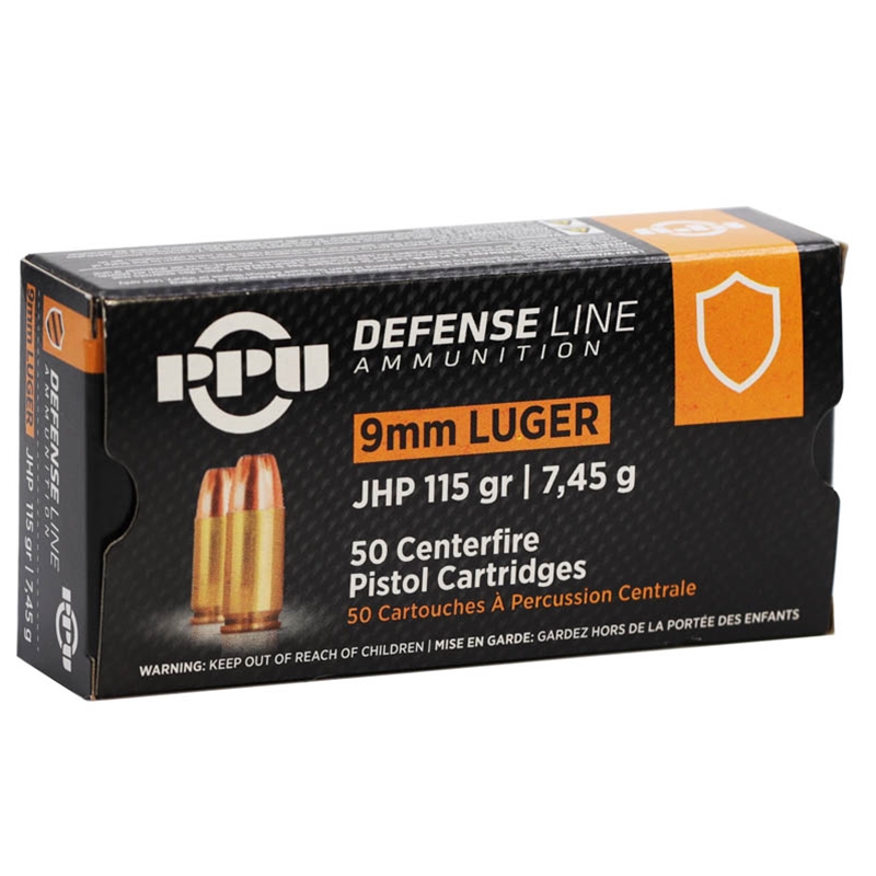 i Partizan 9mm Luger 115 Grain Jacketed Hollow Point Box Of 50 Ammo