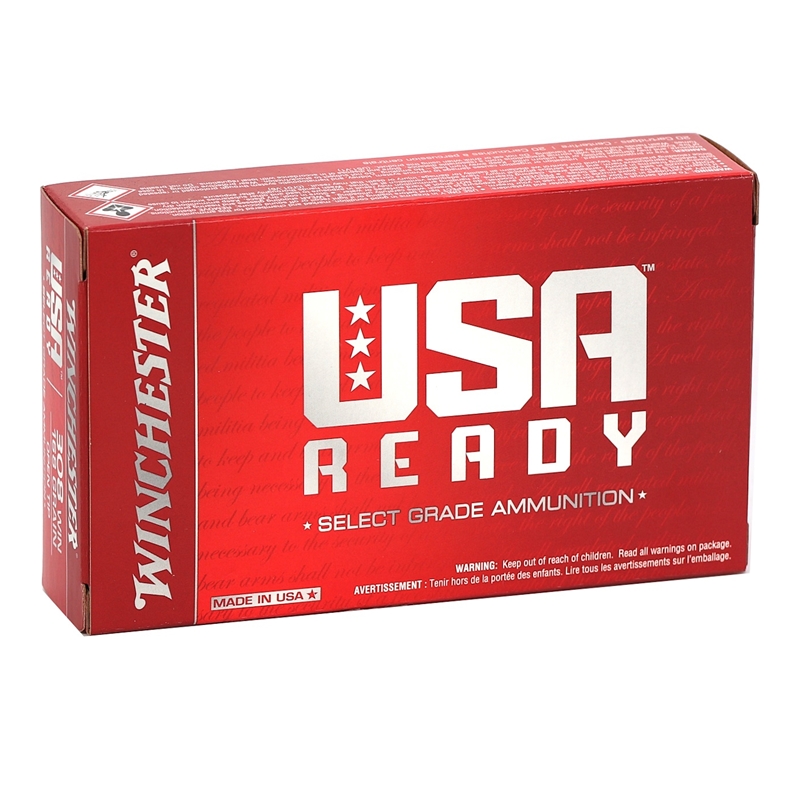 chester USA Ready 308 Winchester 168 Grain Open Tip Box Of 20 Ammo