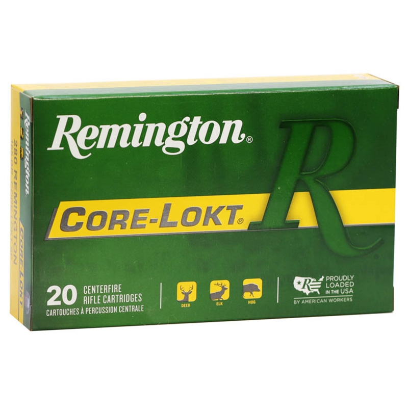 ington Express 280 Remington 165 Grain Core-Lokt Soft Point Projectile Box Of 20 Ammo