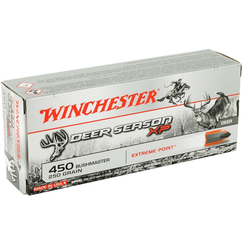 chester 450 Bushmaster 250 Grain Extreme Point Box Of 20 Ammo