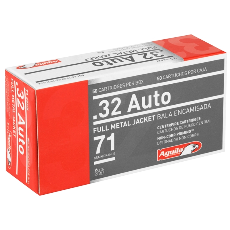 ila Pistol 32 ACP Auto 71 Grain Full Metal Jacket Box Of 50 Ammo