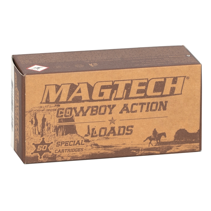 tech Cowboy Action 38 Special 158 Grain Lead Flat Nose Box Of 50 Ammo