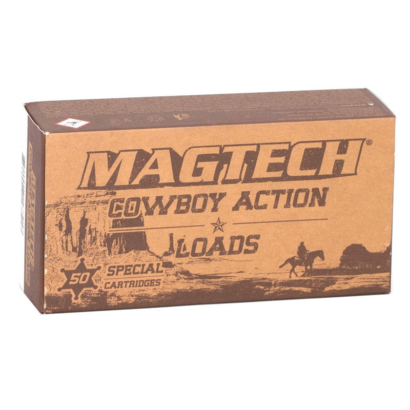 tech Cowboy Action 44-40 Winchester 225 Grain Lead Flat Nose Box Of 50 Ammo