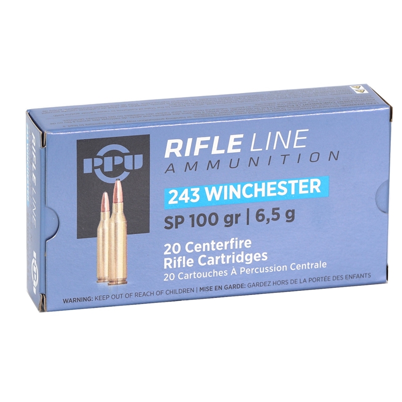 i Partizan 243 Winchester 100 Grain Soft Point Box Of 20 Ammo