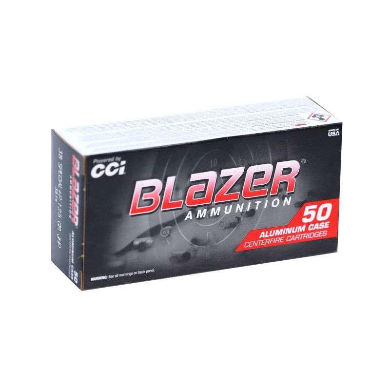  Blazer 38 Special 125 Grain P Jacketed Hollow Point Box Of 50 Ammo