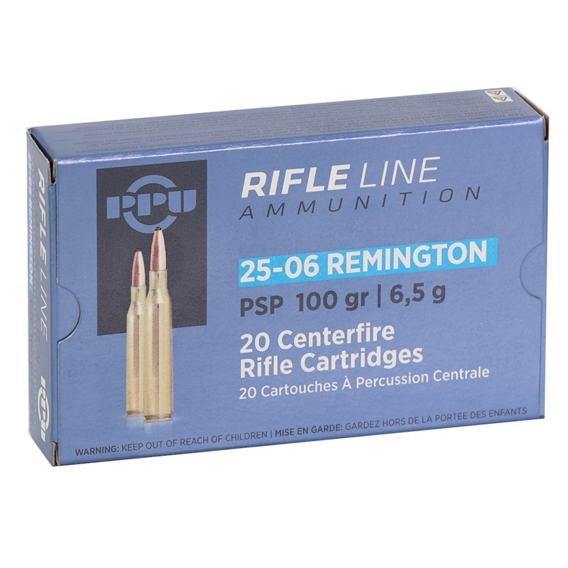 i Partizan 25-06 Remington 100 Grain Pointed Soft Point Box Of 20 Ammo