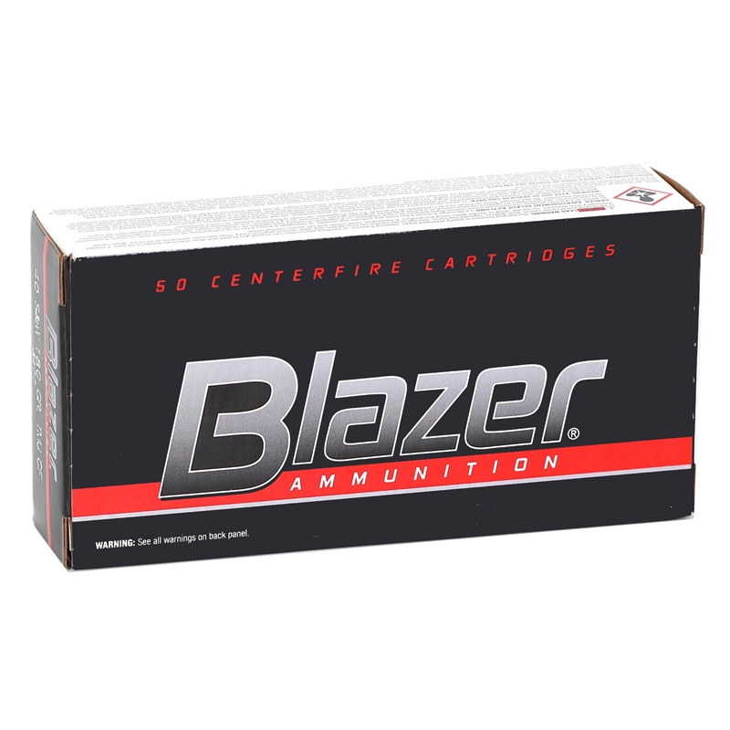  Blazer CleanFire 40 S&W 180 Grain Total Metal Jacket Box Of 50 Ammo