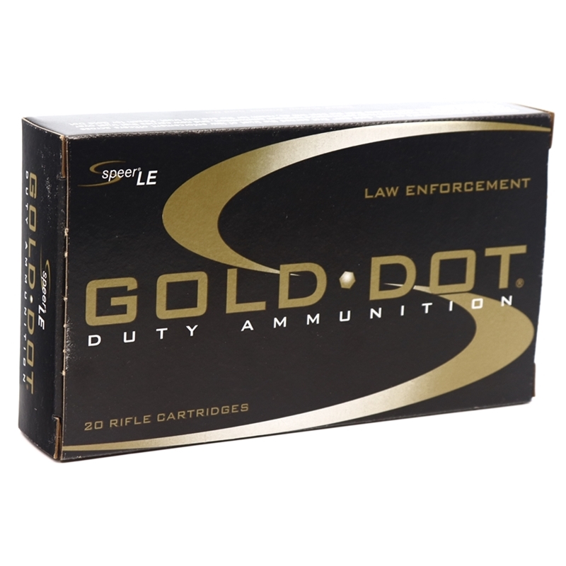 er Gold Dot LE Duty 308 Winchester 150 Grain Soft Point Box Of 20 Ammo