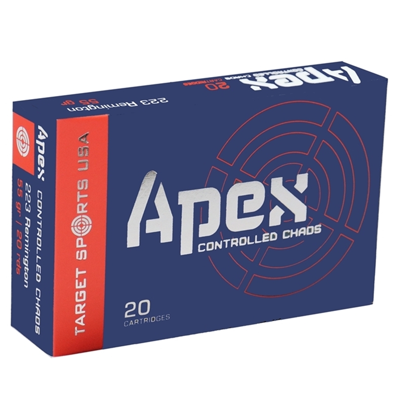 get Sports USA APEX 223 Remington 55 Grain HP Controlled Chaos Box Of 20 Ammo