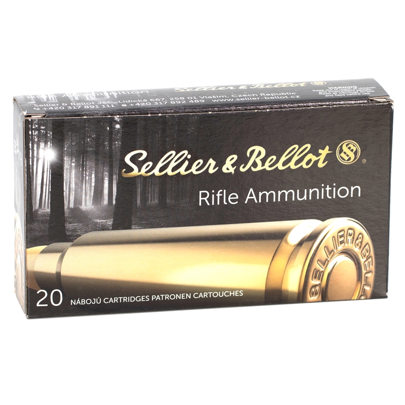lier & Bellot 308 Winchester 180 Grain Semi-Jacketed Soft Point Box Of 20 Ammo