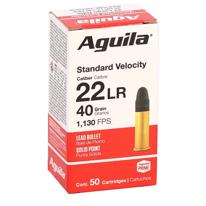 ila 22 Long Rifle 40 Grain Standard Velocity Lead Solid Point Box Of 50 Ammo