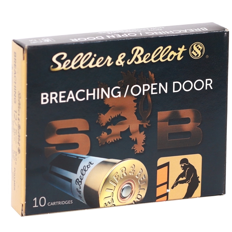 lier & Bellot Breaching 12 Gauge 2 3/4 1/2 Oz. Polymer Shot Box Of 10 Rounds Ammo