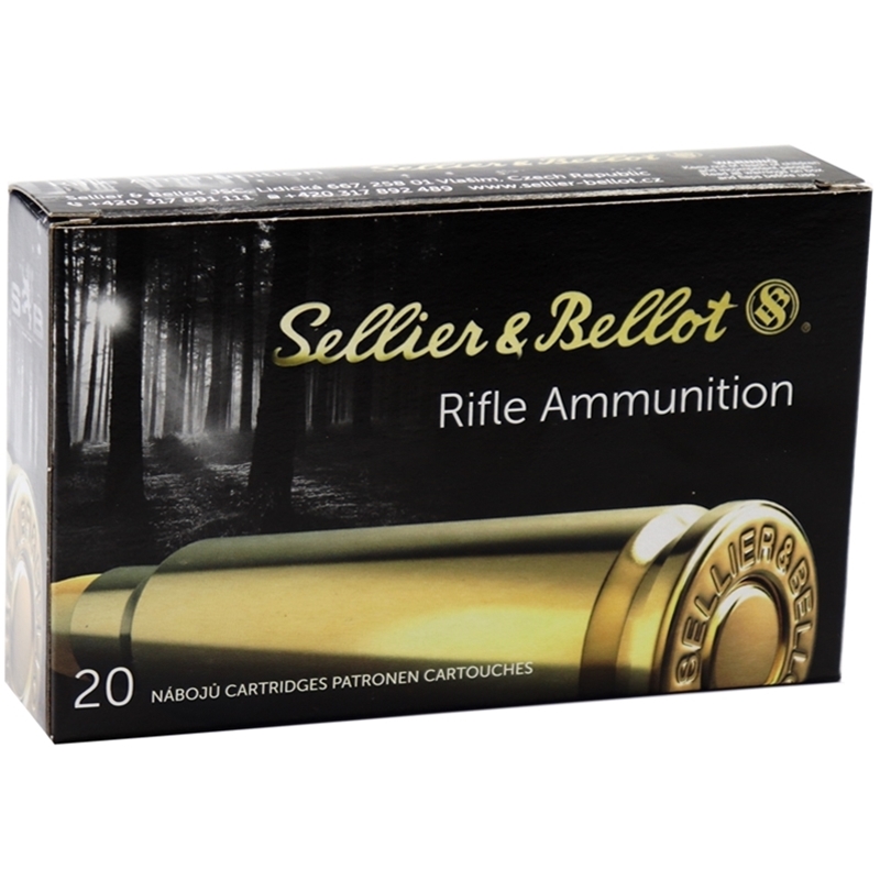 lier & Bellot 8x57mm JS Mauser (8mm Mauser) 196 Grain Soft Point Cut-Through Edge Box Of 20 Ammo