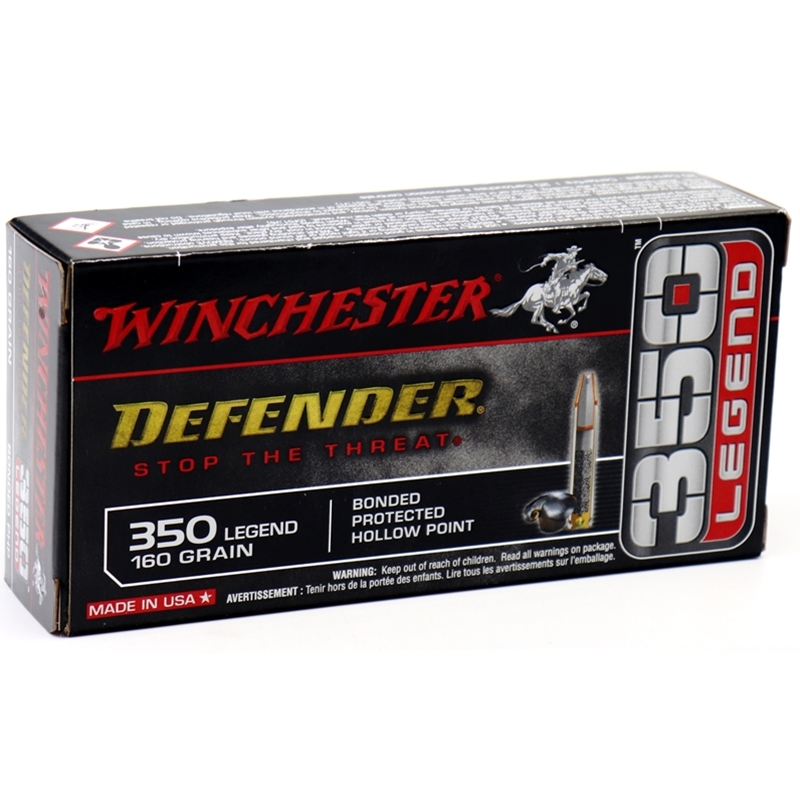 chester Defender 350 Legend 160 Grain Bonded Protected Hollow Point Box Of 20 Ammo