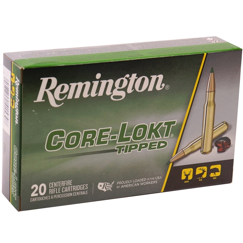 ington Core Lokt Tipped 30-06 Springfield 150 Grains Jacketed Soft Point Box Of 20 Ammo