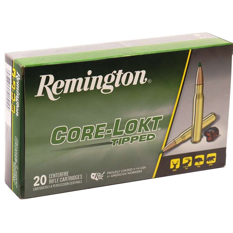 ington 7mm Remington Magnum 150 Grain Core Lokt Tipped Box Of 20 Ammo