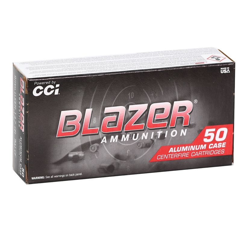  Blazer Cleanfire 9mm Luger 147 Grain Total Metal Jacket Box Of 50 Ammo