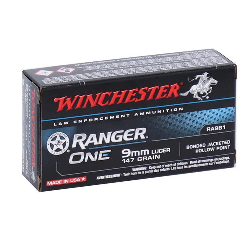 chester Ranger 9mm Luger 147 Grain Blue Tip LTD Box Of 50 Ammo