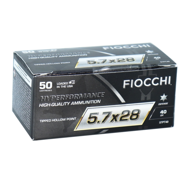 cchi Hyperformance 5.7x28mm FN 40 Grain Polymer Tip Box Of 50 Ammo