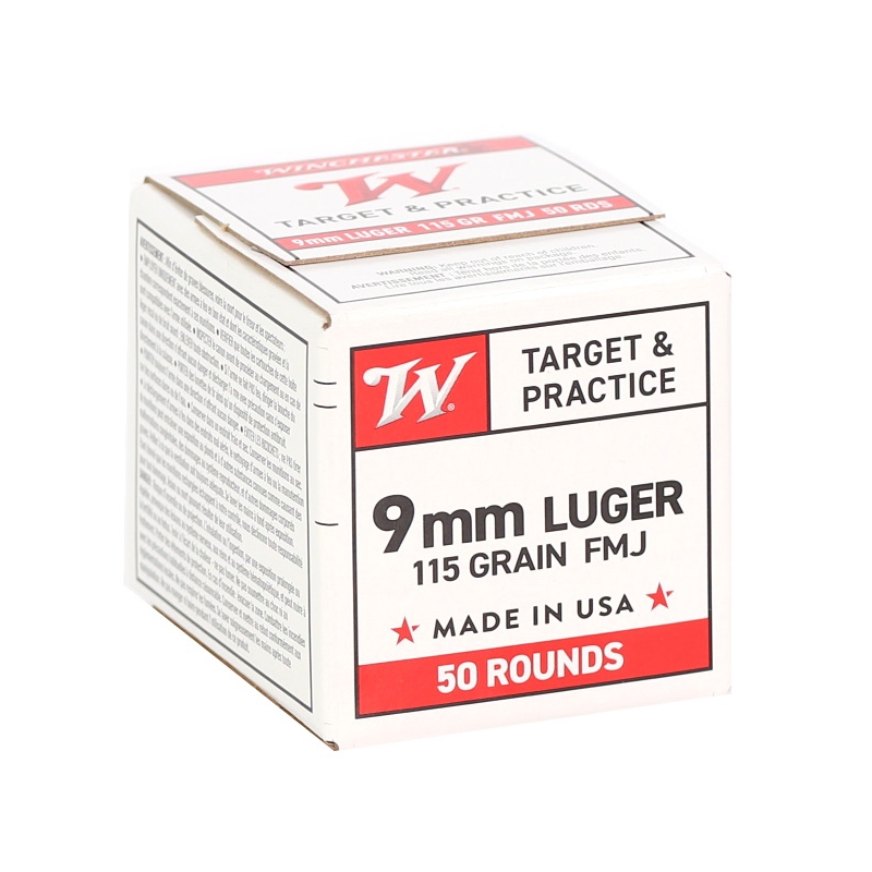 W9MM50 Box Of 50 Ammo