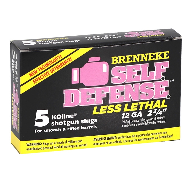 nneke Less Lethal 12 Gauge 12 Gauge 2 3/4 1/3 Oz Box Of 5 Ammo