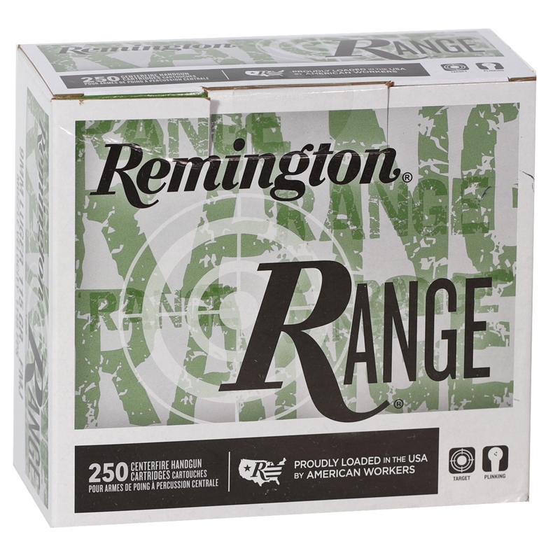 ington Range 9mm Luger 115 Grain Full Metal Jacket 250 Rounds Per Box Box Of 250 Ammo