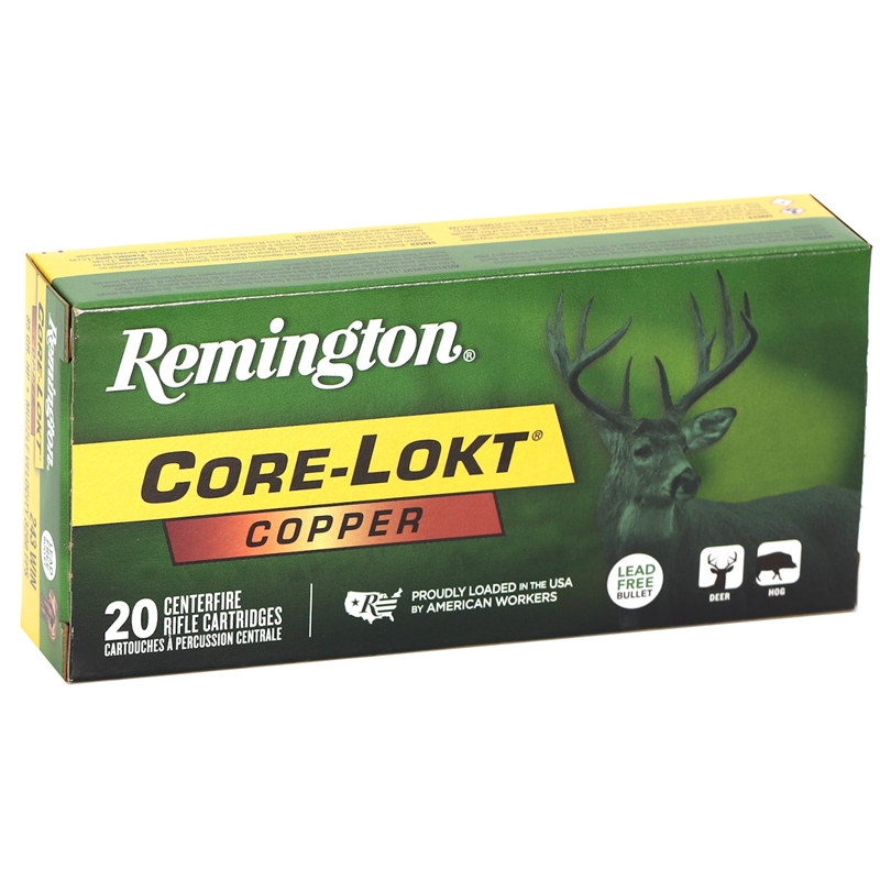 ington Core-Lokt Copper 243 Winchester 85 Grain Hollow Point Box Of 20 Ammo