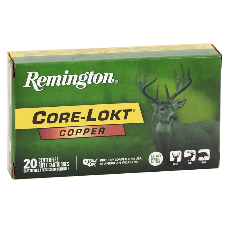 ington Core-Lokt Copper 308 Winchester 150 Grain Hollow Point Box Of 20 Ammo