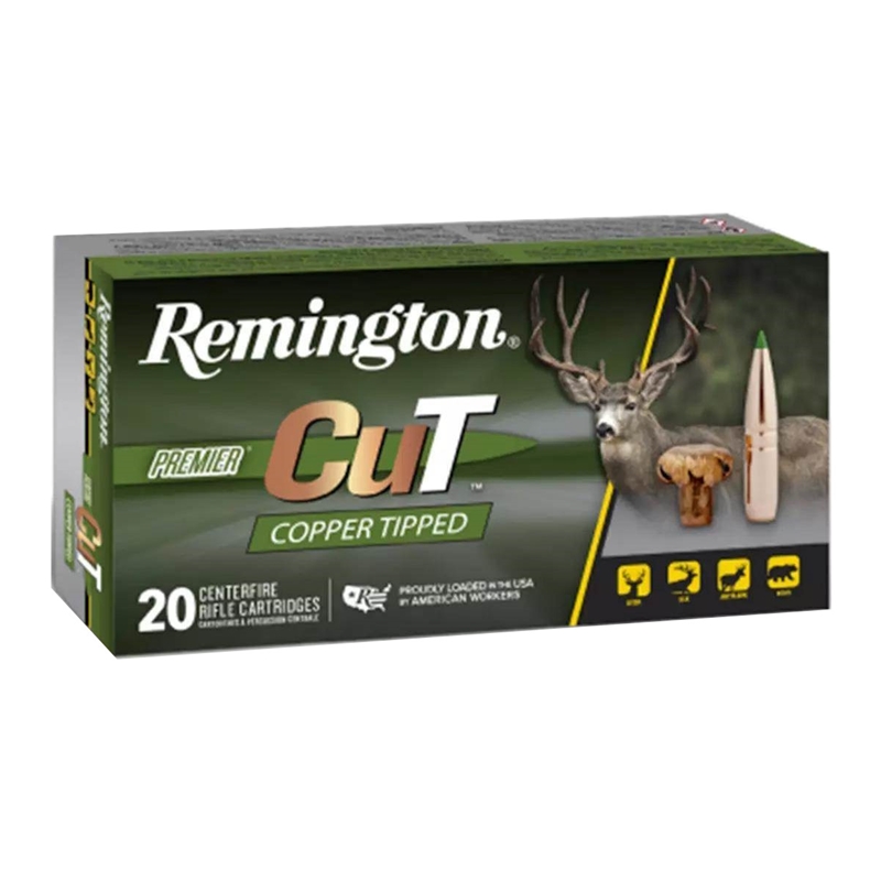 ington Premier Match 6.5 Creedmoor 120 Grain Core-Lokt Copper Tipped Box Of 20 Ammo